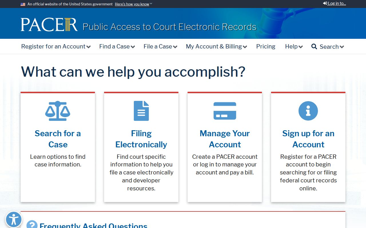 Granville County criminal court cases and the PACER federal docket search